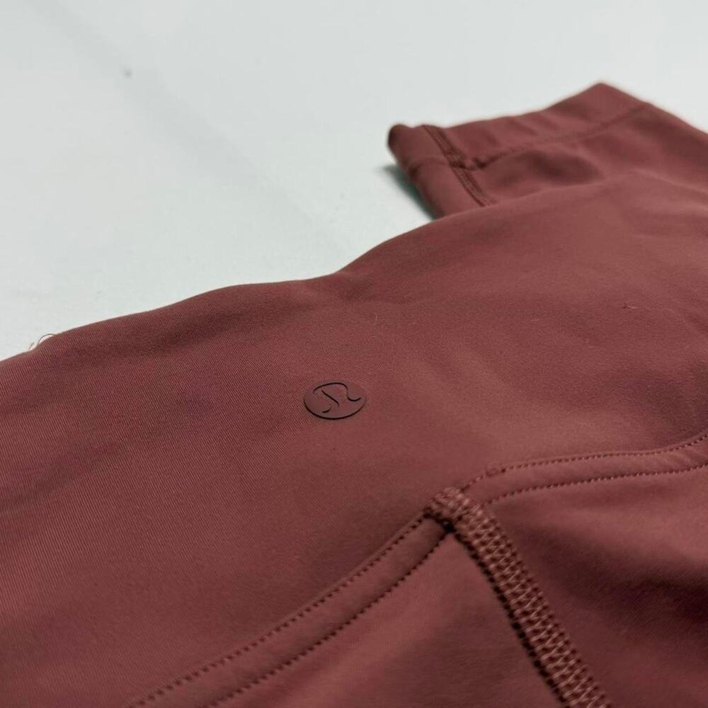 Lululemon Instill High-Rise Tight 25" Size 4 soft & stretchy fabric Smokey red - Picture 7 of 8